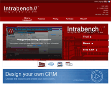 Tablet Screenshot of intrabench.com